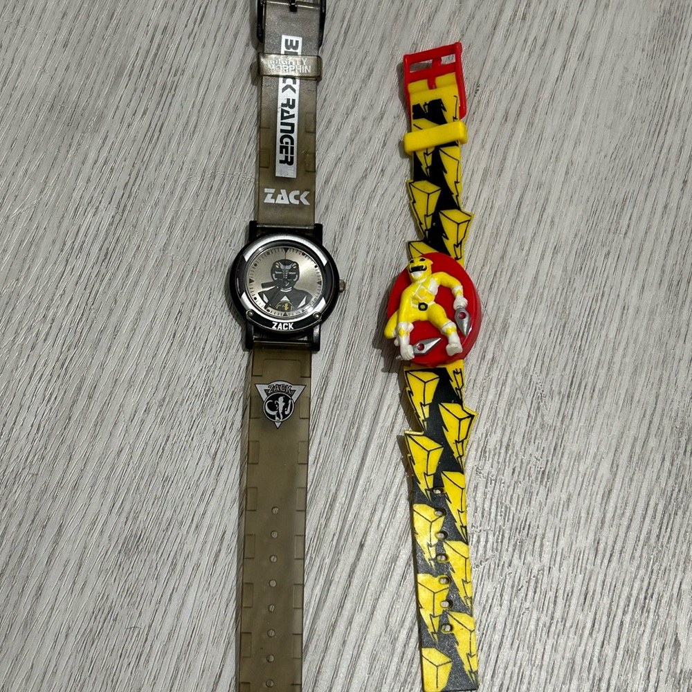 Vintage Power Ranger Watches